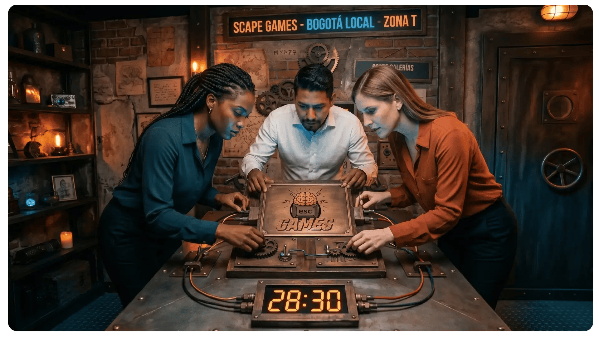 Eventos empresariales disfrutando de un Escape Room Eventos empresariales disfrutando de un Escape Room