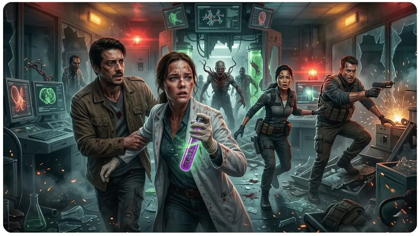 Salas de escape room Bogotá _ Abducción zombie