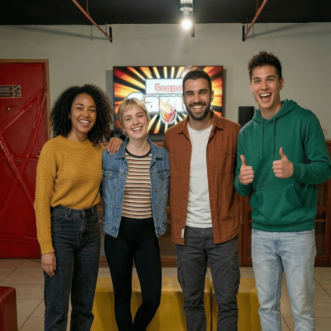 Resuelve acertijos y escapa antes del tiempo