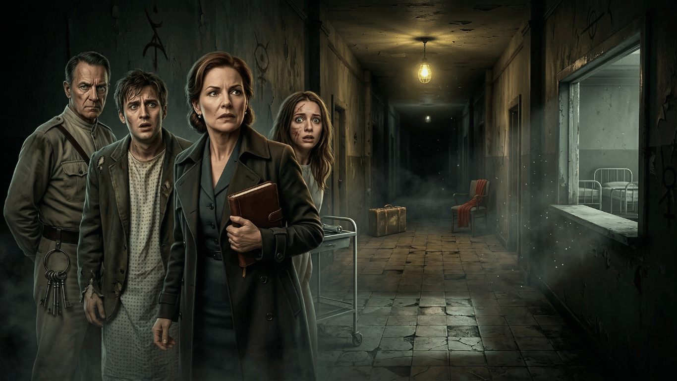 Salas de escape room Bogotá _ Hospital psiquiátrico