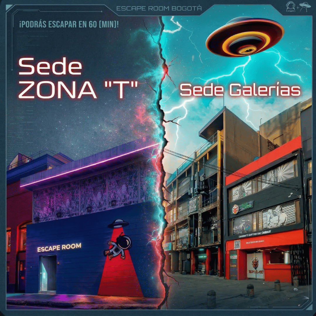 Sedes de escape room en Bogotá