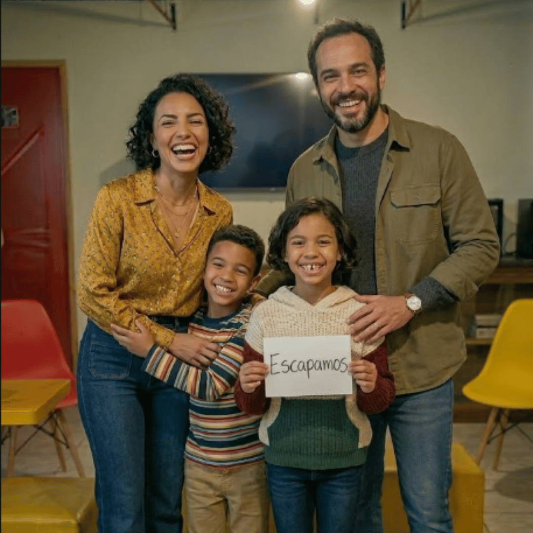 Trabajo en equipo para lograr escapar